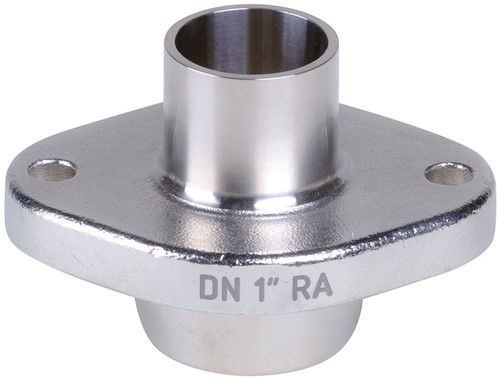 AKO Armaturen Muffendeckel MUC, Anschweienden (ASTM) Stainless steel 1.4404 (AISI 316L) DN 25, MUC25RA.50