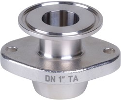 AKO Armaturen Socket end cover MUC, Tri-clamp (DIN, row C) Stainless steel 1.4404 (AISI 316L) DN 25, MUC25TA.50