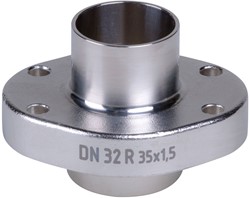 AKO Armaturen Socket end cover MUC, Weld-on ends (DIN) Stainless steel 1.4404 (AISI 316L) DN 32, MUC32R.50