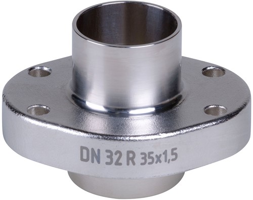 AKO Armaturen Socket end cover MUC, Weld-on ends (DIN) Stainless steel 1.4404 (AISI 316L) DN 32, MUC32R.50