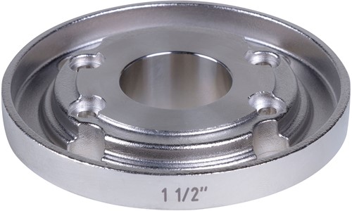 AKO Armaturen Eindkap MUC, Flens (ANSI) RVSl 1.4404 (AISI 316L) DN 40, MUC40FA.50