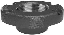 AKO Armaturen Socket end cover MUC, Internal thread (ANSI / ASME) Alu, neutral hard anodized DN 40, MUC40N.36