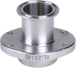 AKO Armaturen Eindkap MUC, Tri-clamp (DIN, row C) RVSl 1.4404 (AISI 316L) DN 40, MUC40TA.50