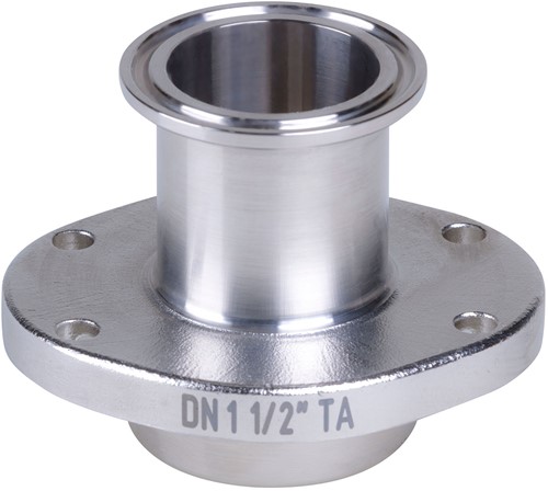 AKO Armaturen Eindkap MUC, Tri-clamp (DIN, row C) RVSl 1.4404 (AISI 316L) DN 40, MUC40TA.50