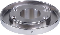 AKO Armaturen Socket end cover MUC, Flange (ANSI) Stainless steel 1.4404 (AISI 316L) DN 50, MUC50FA.50