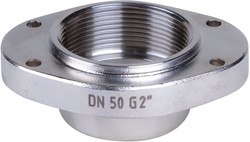 AKO Armaturen Eindkap MUC, binnendraad (DIN) RVSl 1.4404 (AISI 316L) DN 50, MUC50G.50