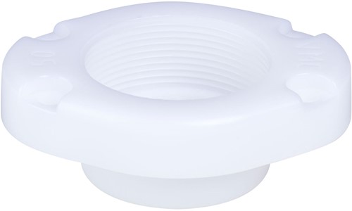 AKO Armaturen Socket end cover MUC, Internal thread (ANSI / ASME) POM (white) DN 50, MUC50N.71
