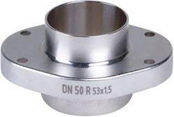 AKO Armaturen Eindkap MUC, laseinden (DIN) RVSl 1.4404 (AISI 316L) DN 50, MUC50R.50