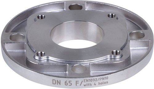 AKO Armaturen Eindkap MUC, Flens (DIN) RVSl 1.4404 (AISI 316L) DN 65, MUC65F.50