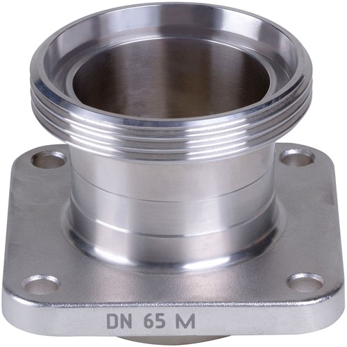 AKO Armaturen Muffendeckel MUC, Gewindestutzen (DIN) Stainless steel 1.4404 (AISI 316L) DN 65, MUC65M.50