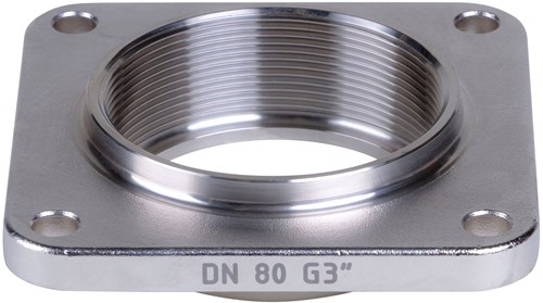 AKO Armaturen Muffendeckel MUC, Innengewinde (DIN) Stainless steel 1.4404 (AISI 316L) DN 80, MUC80G.50