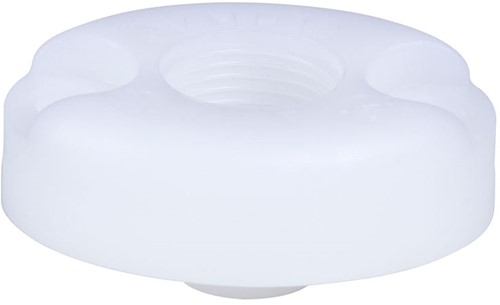 AKO Armaturen Muffendeckel MUMP, Innengewinde (DIN) POM (Weiss) DN 10, MUMP.010.71