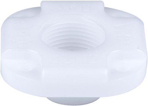AKO Armaturen Eindkap MUMP, binnendraad (ANSI / ASME) POM (wit) DN 20, MUMP.020.71/NPT