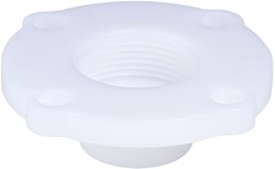 AKO Armaturen Eindkap MUMP, binnendraad (ANSI / ASME) POM (wit) DN 32, MUMP.032.71/NPT