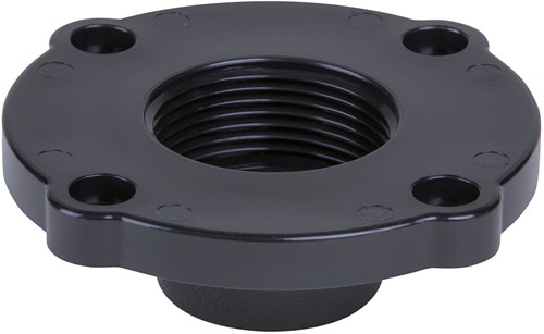 AKO Armaturen Socket end cover MUMP, Internal thread (ANSI / ASME) POM (black, cond.) DN 32, MUMP.032.73/NPT