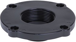 AKO Armaturen Eindkap MUMP, binnendraad (ANSI / ASME) POM (zwart, cond.) DN 40, MUMP.040.73/NPT