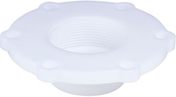 AKO Armaturen Socket end cover MUMP, Internal thread (ANSI / ASME) POM (white) DN 50, MUMP.050.71/NPT