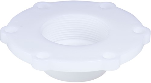 AKO Armaturen Muffendeckel MUMP, Innengewinde (ANSI / ASME) POM (Weiss) DN 50, MUMP.050.71/NPT