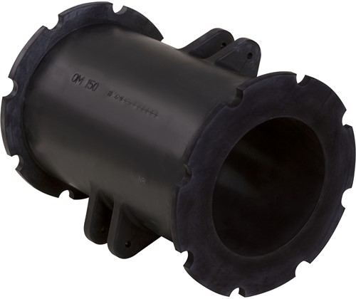AKO Armaturen Pinch valves sleeve OM,  Natural rubber DN 150, OM150.03