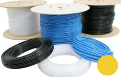 PA 11,5x9x1,25mm geel/m 100 meter op rol