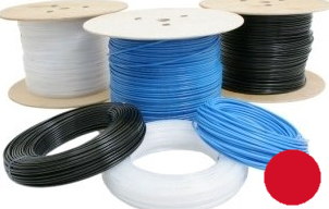 PA 4x2,5x0,75mm rood/m