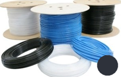 PA 11,5x9x1,25mm zwart/m 100 meter op rol