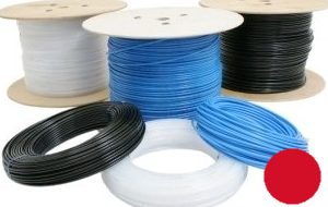 PE 12x9x1,5mm rood/m