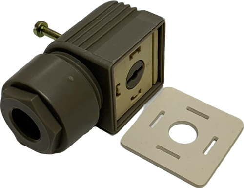 Verkoop Burkert Plug vorm A 0-250V AC/DC oud model, 1050-1S.021