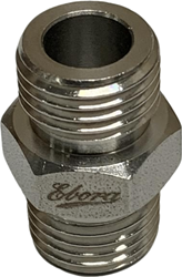 Stainless steel 316 double nipple 1/4, EBSS316-BB-1/4 Ebora