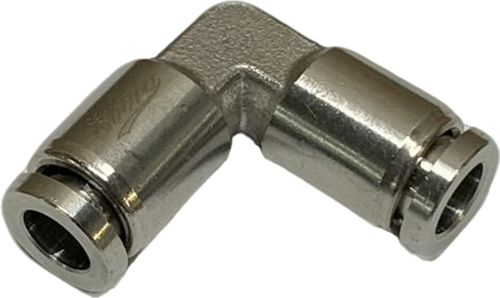 Roestvaststaal 316 L Push-in koppeling 6-6, EBSS316-L-6-6 Ebora