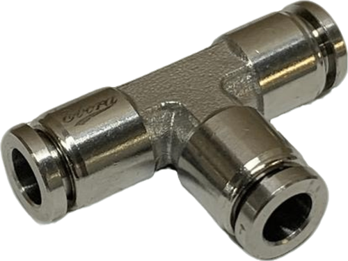 Stainless steel 316 T Push-in fitting 6-6-6, EBSS316-T-6-6 Ebora