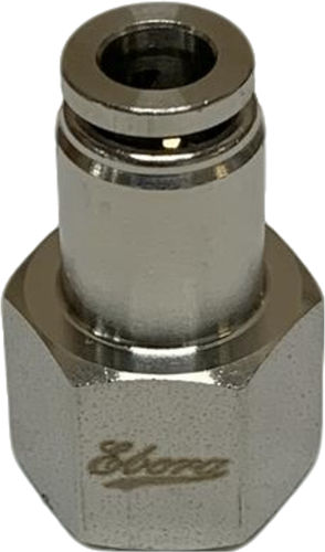 Roestvaststaal 316 Push-in koppeling female 6-1/4, EBSS316-F-6-1/4 Ebora