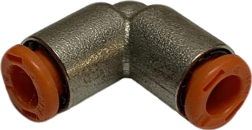 Uitverkoop Metal Work Rl4 Knie Koppeling 6-6 Push-In Fox, 2L04003