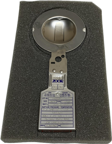 Räumungsverkauf Ebora Edelstahl Berstscheibe DN50: 10 bar, EBRA8-10-0050-00