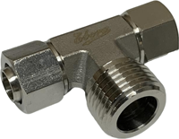 Stainless steel T-Push-on fitting, EBSS316-OL-12/10 Ebora