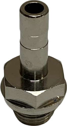 Uitverkoop Metal Work R6 Rini 6 X 1/8 (Incl.O-Ring) Push-In Koppeling, 2006007
