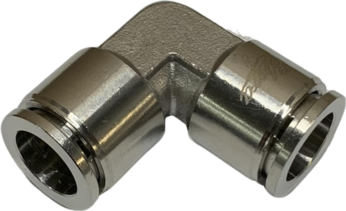 Stainless steel 316 L Push-in fitting 12-12, EBSS316-L-12-12 Ebora