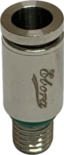 Roestvaststaal 316 rechte Push-in koppeling rond 6-M7, EBSS316-I-6-M7 Ebora