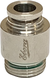 Roestvaststaal 316 rechte Push-in koppeling rond 8-3/8, EBSS316-I-8-3/8 Ebora