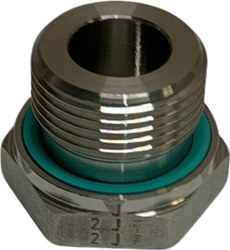 Uitverkoop Ebora RVS 1.4571 verloopnippel 3/4 x 3/8 recht, Ri 3/4 x 3/8 ES