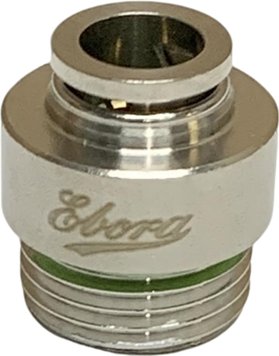 Stainless steel 316 straight Push-in fitting round 10-1/2, EBSS316-I-10-1/2 Ebora