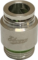 Edelstahl 316 Gerade Steckverschraubung Rund 10-3/8, EBSS316-I-10-3/8 Ebora