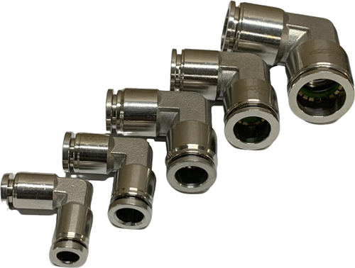 Roestvaststaal 316 L Push-in koppeling 10-10, EBSS316-L-10-10 Ebora-2