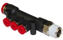 IMI Norgren PFITC 10-3x8MM-R3/8 MANIFOLD, C01D30838