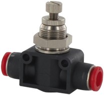 IMI Norgren Snelheidsregelventiel In Lijn 8mm, C00GP0800