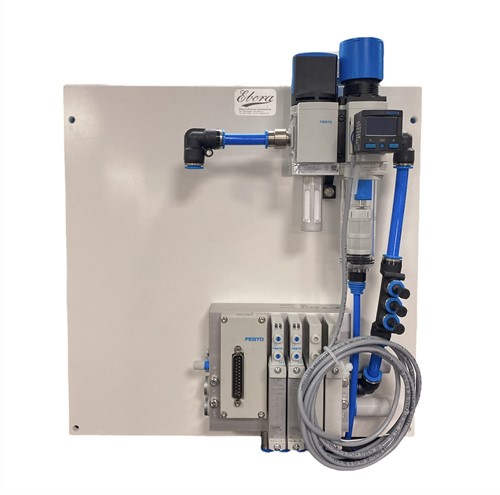 Pneumatiekpaneel met Festo VTUG 2x 2x3/2-weg ventiel + 2 spare units