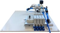Pneumatiekpaneel met Festo VTUG 4x 2x3/2-weg ventiel-3