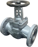 ARI-Armaturen flanged-Bellows shut-off valve FABA-Plus 22.046 DN80,PN16,EN-JS1049, plug with marginal seat