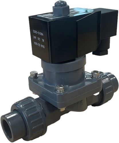 Medium getrennt PVC-U Magnetventil 230 VAC d20/DN15 | Ebora