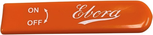Oranje hendel sleeve voor Q218 kogelkraan 1 1/4 - 1 1/2 